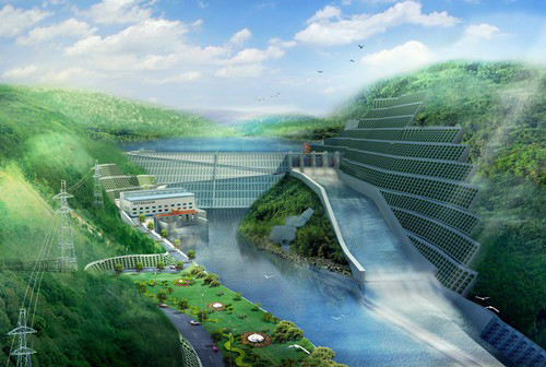 龙城老挝南塔河1号水电站项目